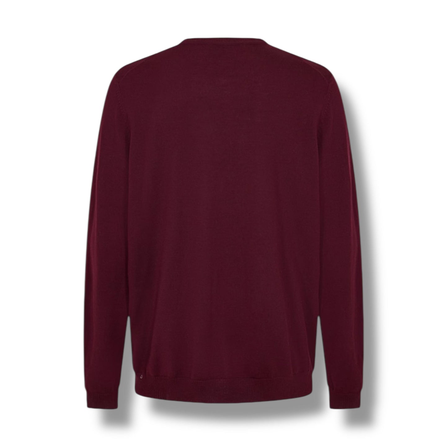 HUGO BOSS THIN KNIT SWEATER BURGUNDY