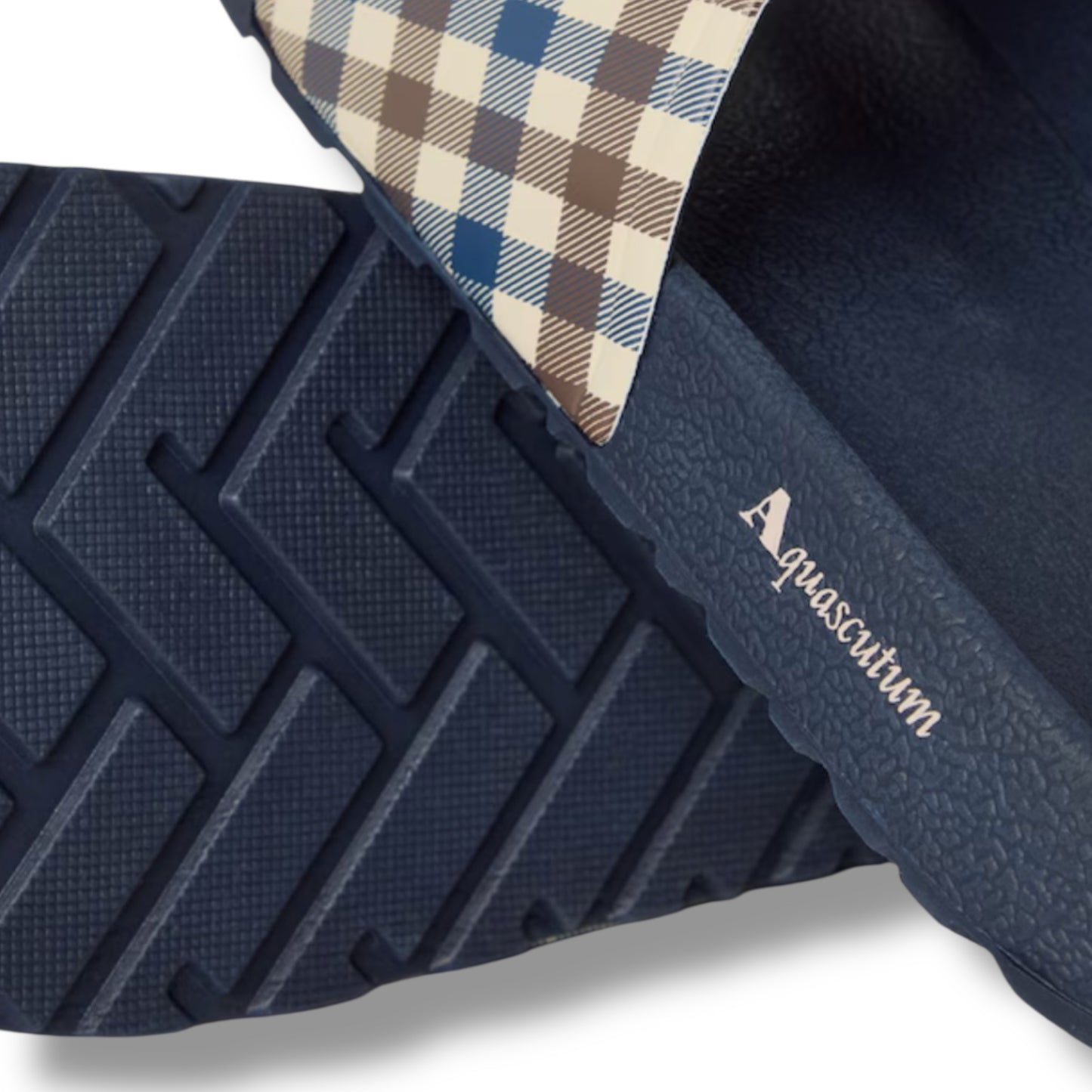 AQUASCUTUM SMALL CHECK SLIDERS