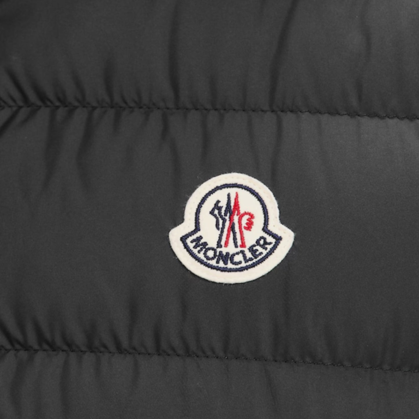 MONCLER HOODED GILET BLACK