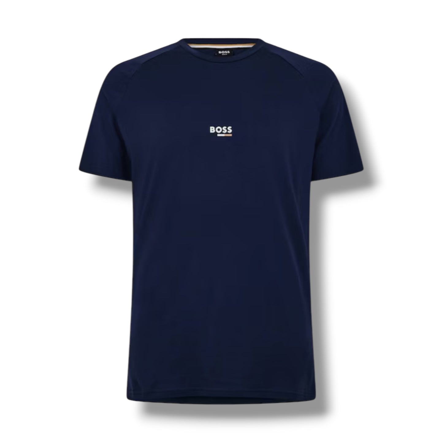 HUGO BOSS ICONIC T-SHIRT & SWIM SHORTS SET NAVY & PINK