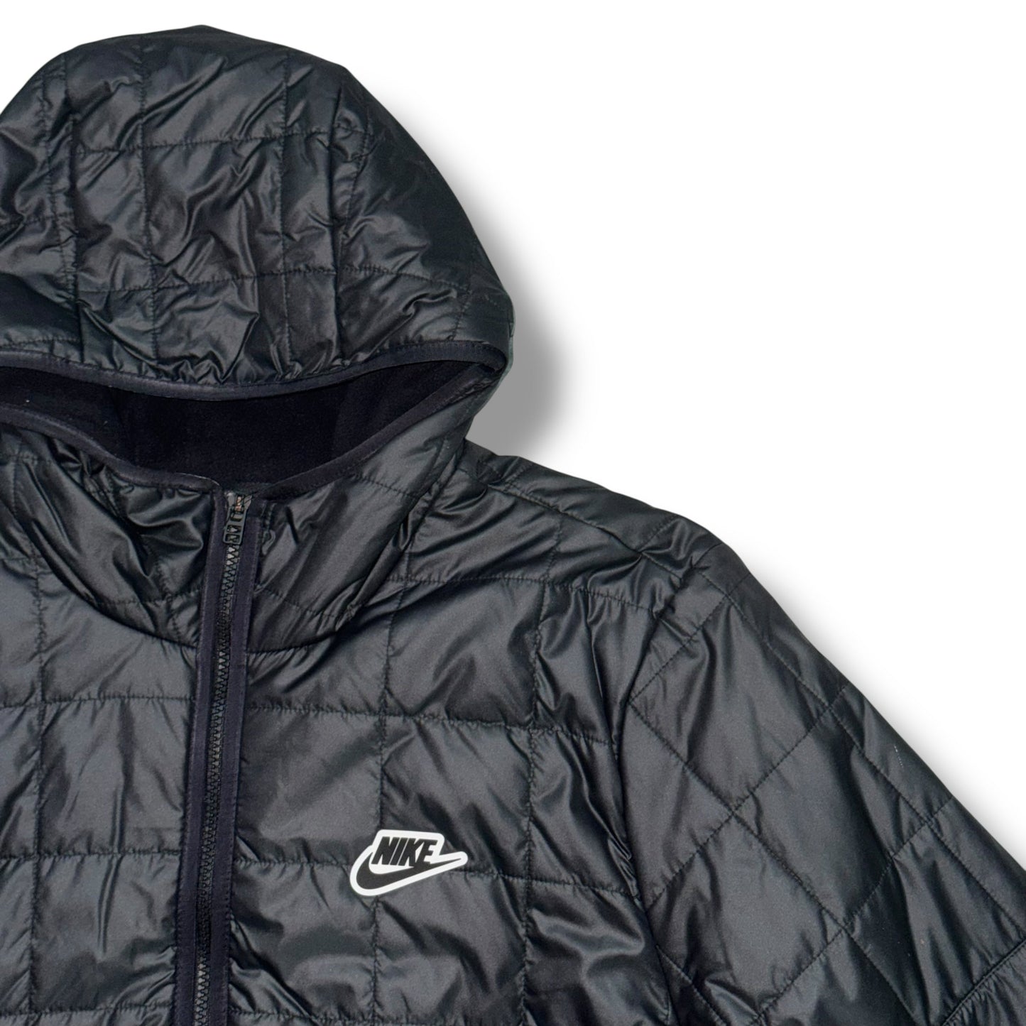 NIKE SPORTSWEAR HOODED JACKET BLACK
