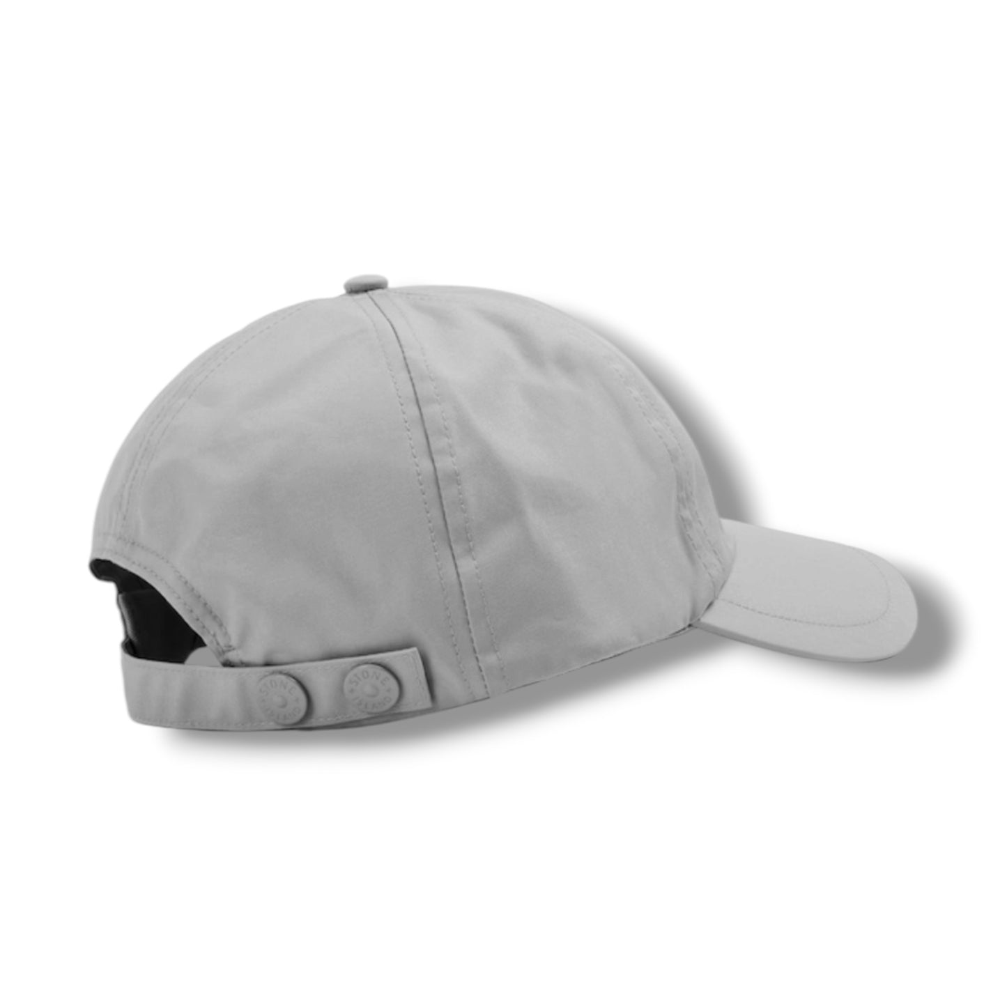 STONE ISLAND GHOST PATCH BASEBALL CAP GREY