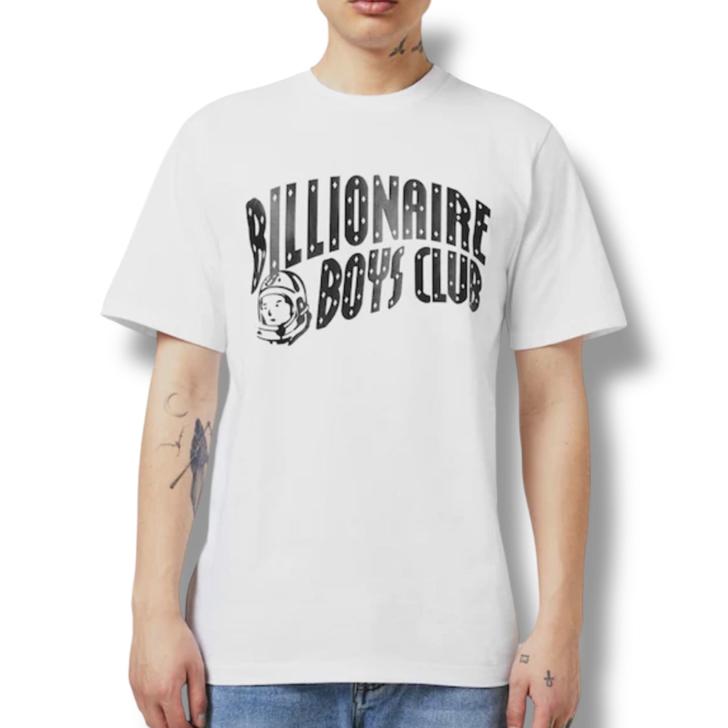 BILLIONAIRE BOYS CLUB ARCH T-SHIRT WHITE