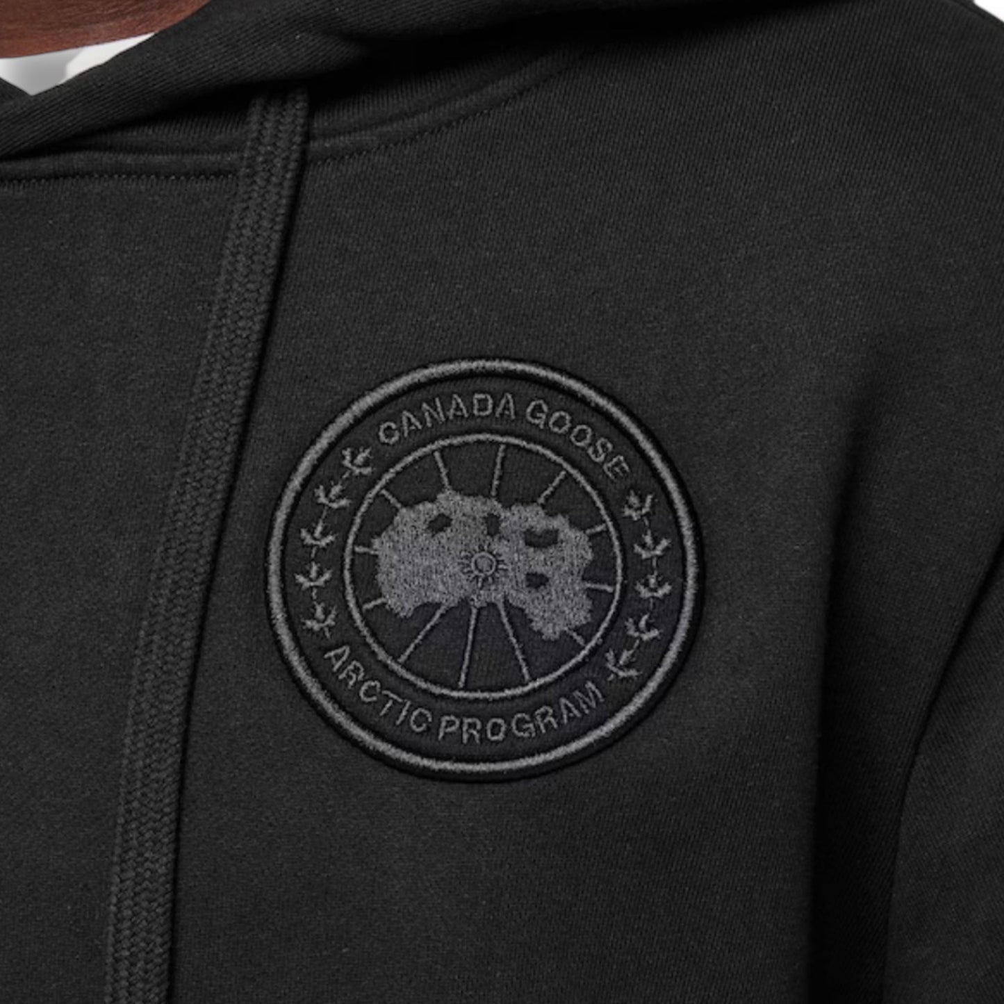 CANADA GOOSE HOODIE BLACK OUT