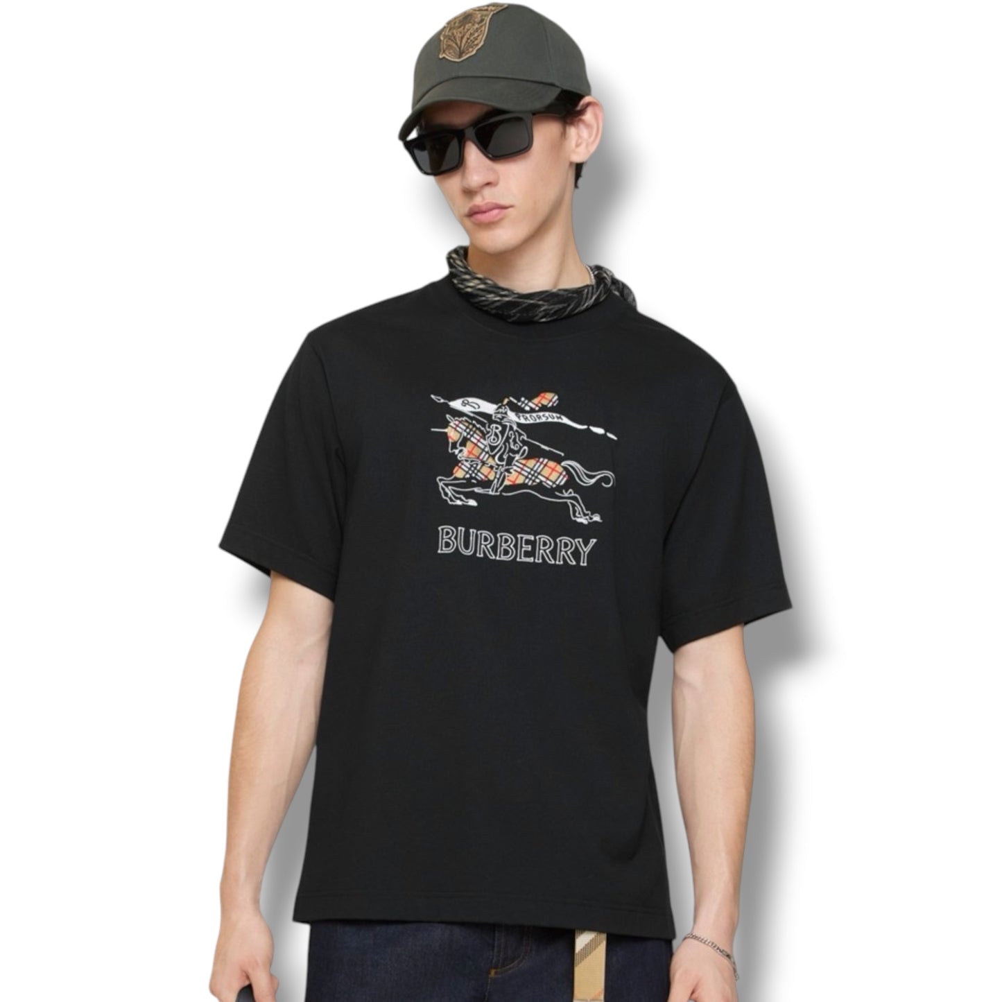 BURBERRY EKD T-SHIRT BLACK