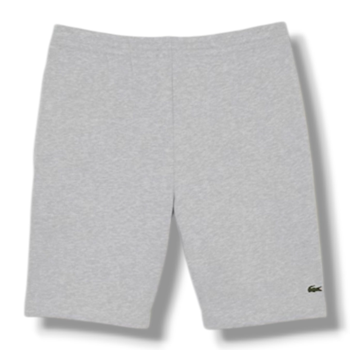 LACOSTE SMALL LOGO T-SHIRT & JERSEY SHORTS SET RED & GREY