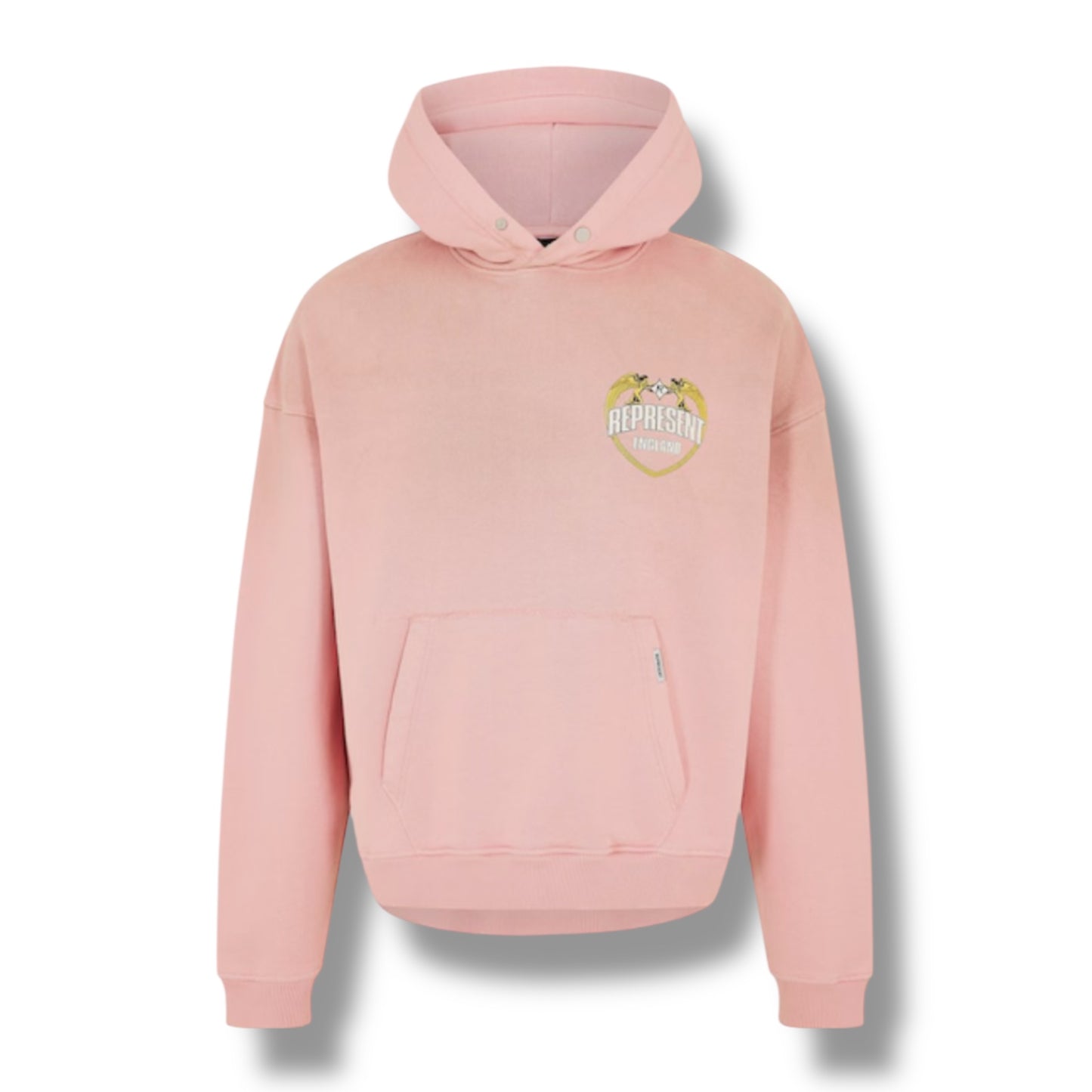 REPRESENT ANGEL OTTH HOODIE ROSE PINK