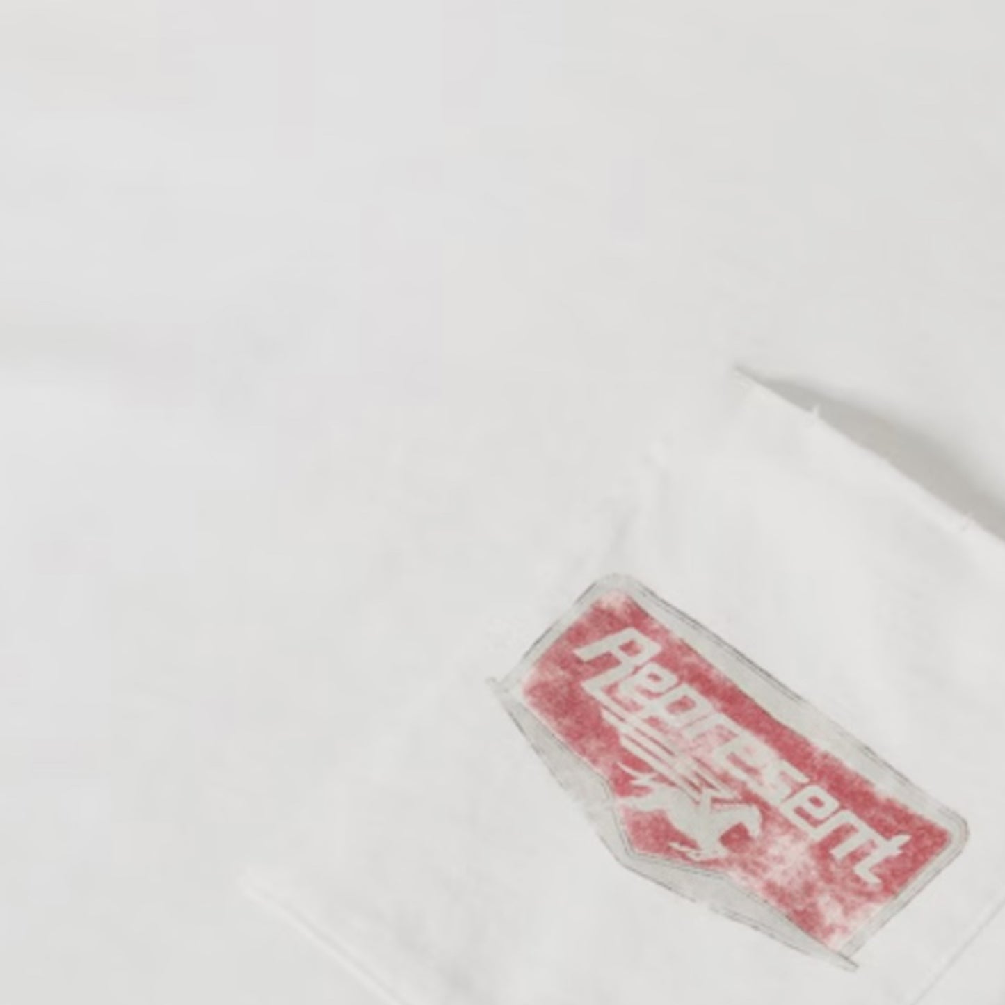 REPRESENT NOTHING FASTER T-SHIRT WHITE