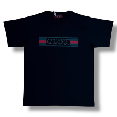 GUCCI RECTANGLE BOX T-SHIRT BLACK