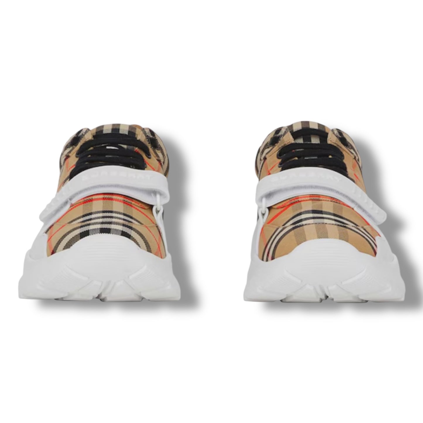 BURBERRY REGIS CHECK SNEAKERS BEIGE