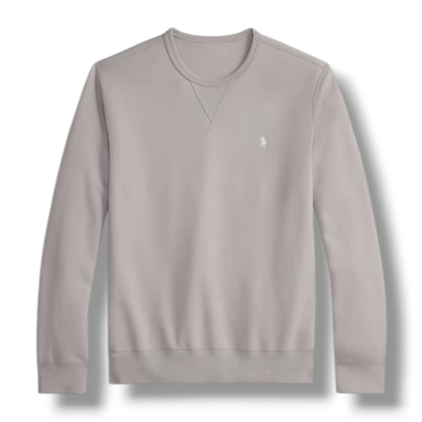 RALPH LAUREN FULL TRACKSUIT SWEATSHIRT & JOGGERS SET SOFT GREY