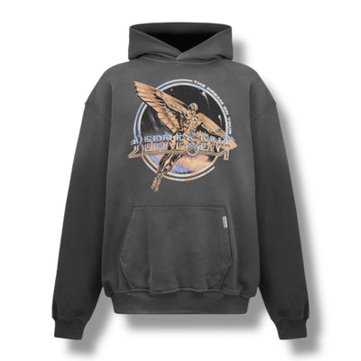 REPRESENT GOLDEN TOUR OTTH HOODIE WASHED GREY