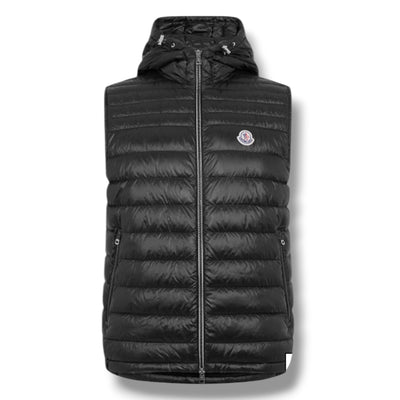 MONCLER ORANT HOODED GILET BLACK