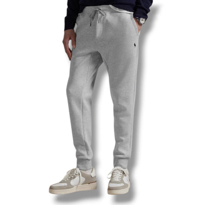 RALPH LAUREN TECH FULL ZIP HOODED TRACKSUIT HEATHER GREY