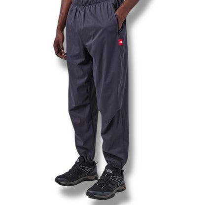 TNF NORTH FACE RED BOX ZIP UP HOODED FULL WOVEN TRACKSUIT GREY