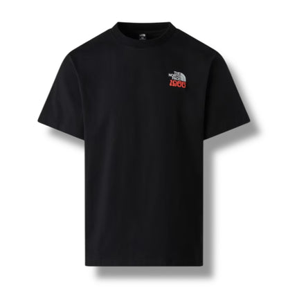 THE NORTH FACE TNF GRAPHIC T-SHIRT & SHORTS SET BLACK