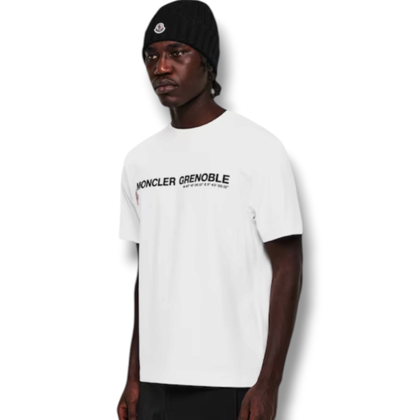 MONCLER GRENOBLE LOGO T-SHIRT WHITE
