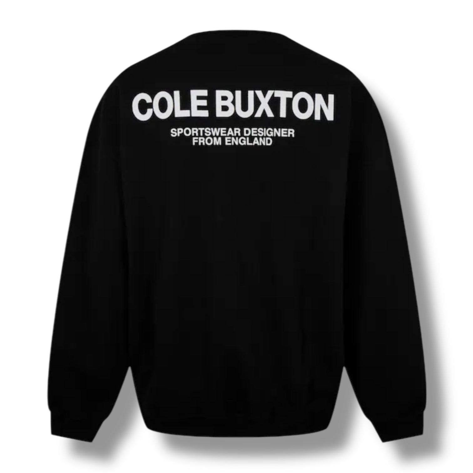 COLE BUXTON LOGO SWEATSHIRT BLACK