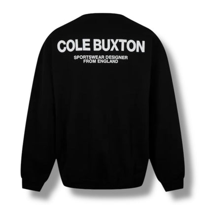 COLE BUXTON LOGO SWEATSHIRT BLACK