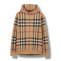 BURBERRY CHECK OTTH HOODIE BEIGE