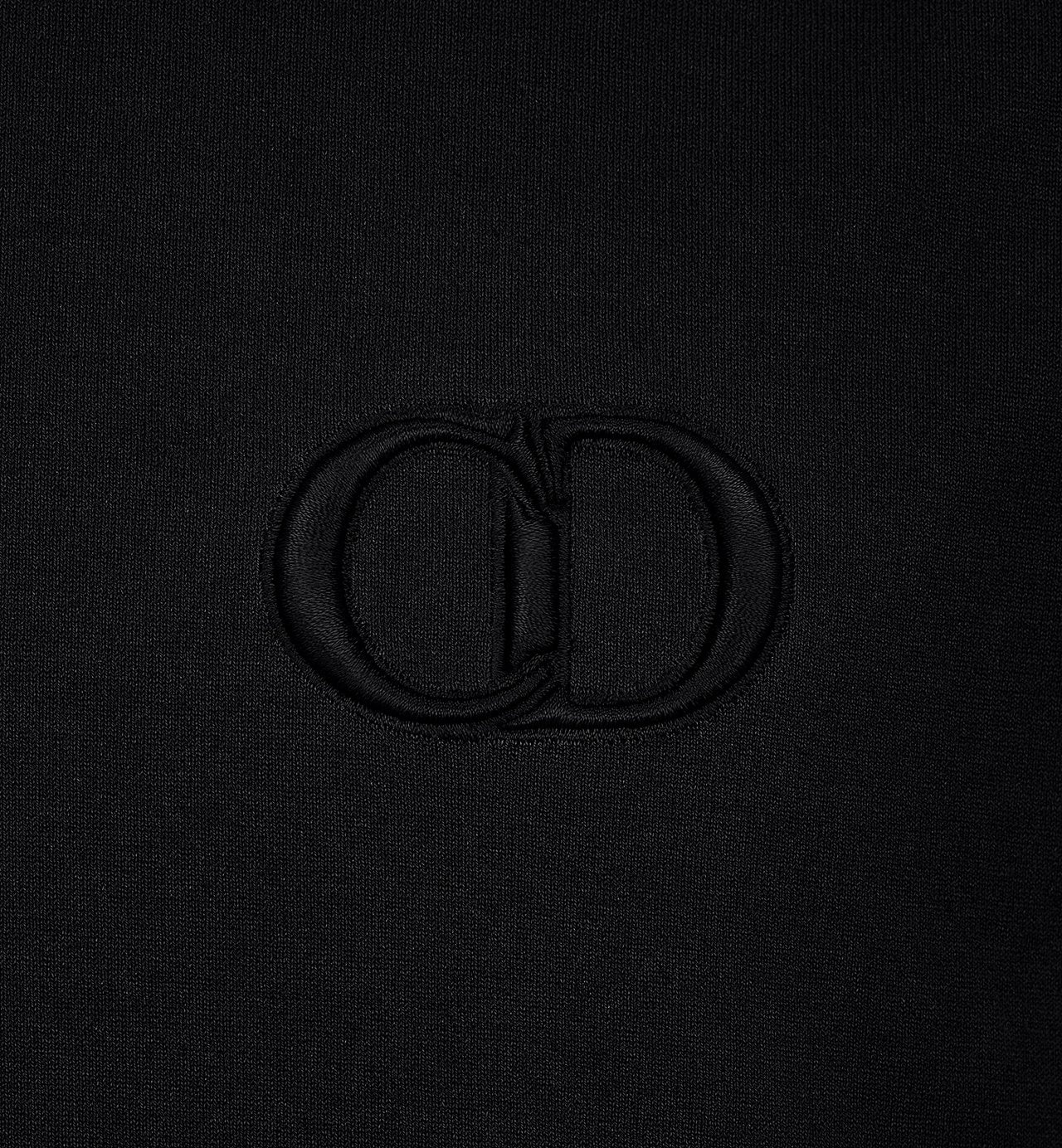 DIOR CD ICON LOGO T-SHIRT BLACK