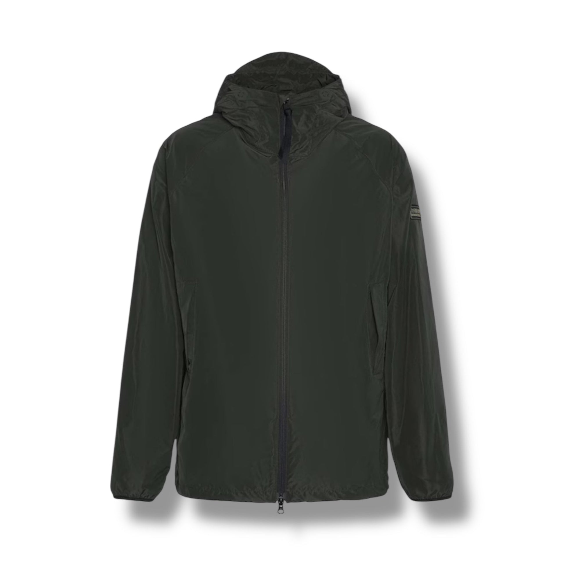 BARBOUR INTERNATIONAL PORTER HOODED RAIN JACKET SAGE GREEN