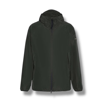 BARBOUR INTERNATIONAL PORTER HOODED RAIN JACKET SAGE GREEN