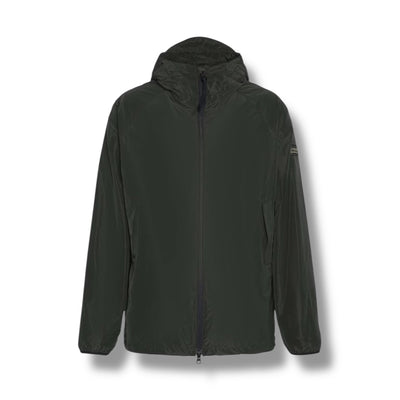 BARBOUR INTERNATIONAL PORTER HOODED RAIN JACKET SAGE GREEN