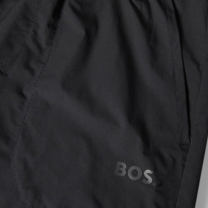 HUGO BOSS GYM KIT TECH T-SHIRT & SHORTS BLACK