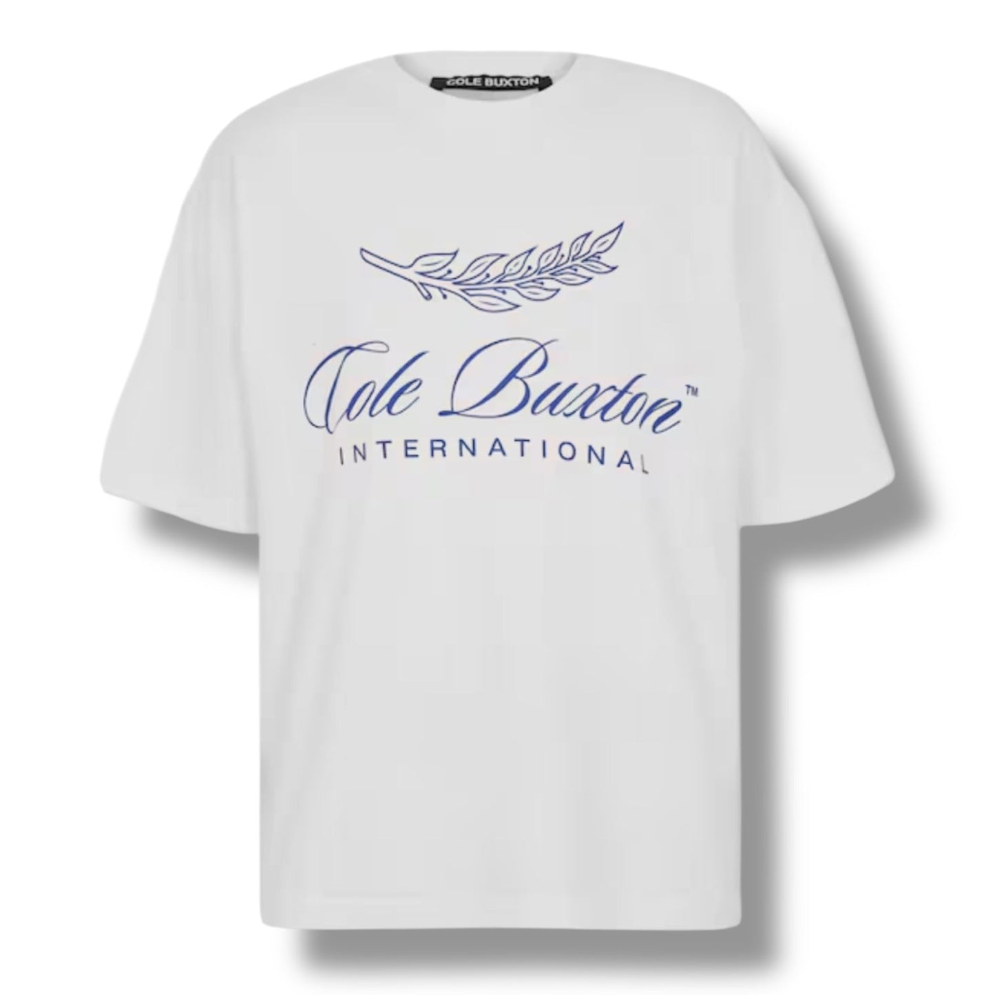 COLE BUXTON INTER FRONT LOGO T-SHIRT WHITE