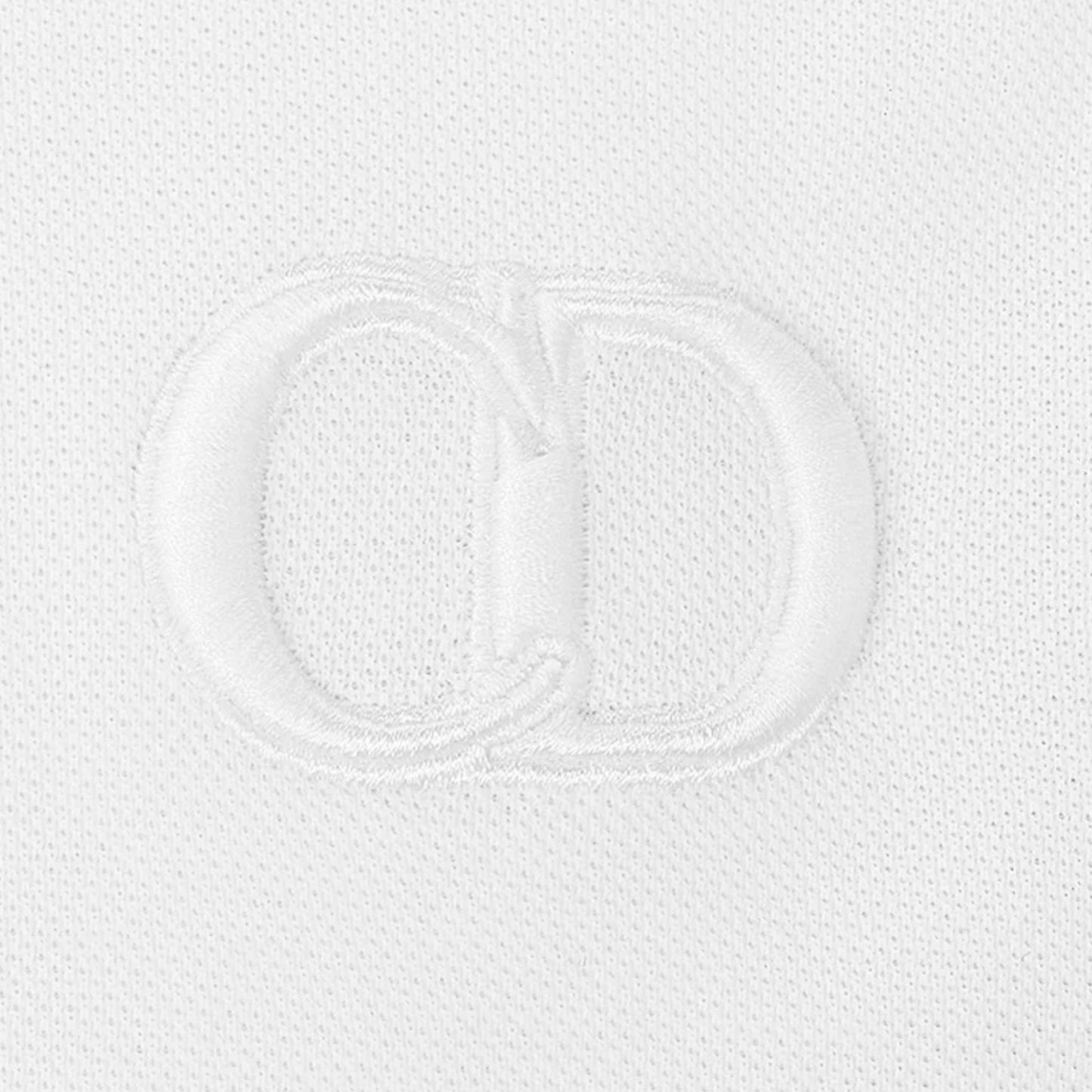 DIOR CD ICON POLO SHIRT WHITE
