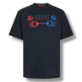 GUCCI MOTORCROSS T-SHIRT NAVY BLUE