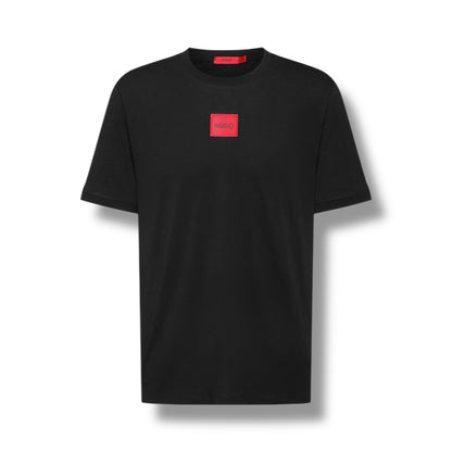 HUGO BOSS HUGO RED PATCH HOODIE - T-SHIRT & JOGGERS TRIPLE SET BLACK