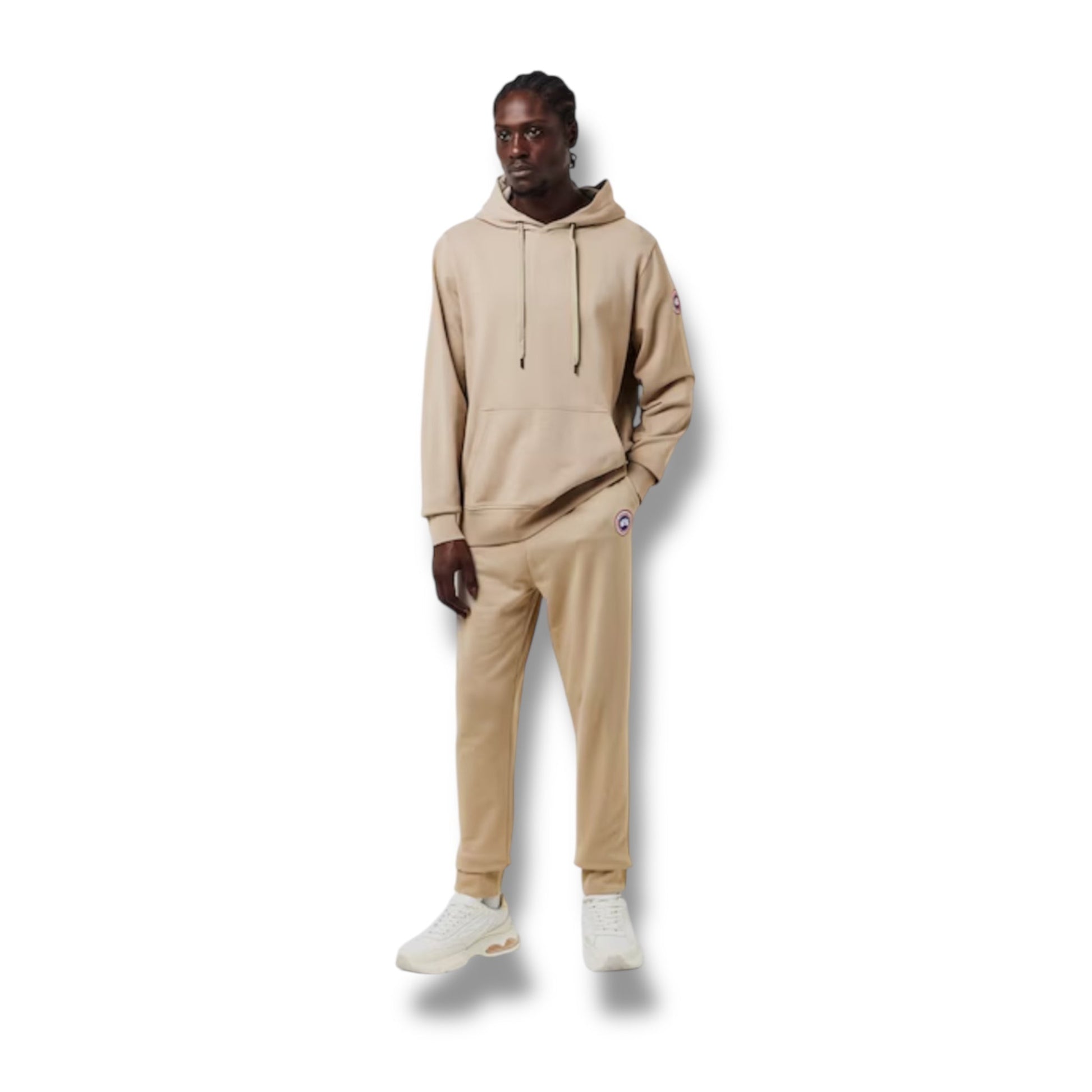 CANADA GOOSE HURON HOODIE BEIGE