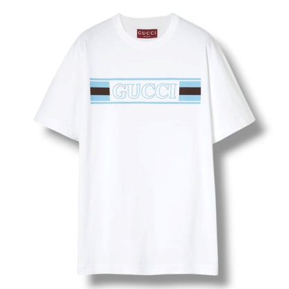 GUCCI RECTANGLE BOX T-SHIRT WHITE