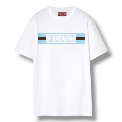 GUCCI RECTANGLE BOX T-SHIRT WHITE
