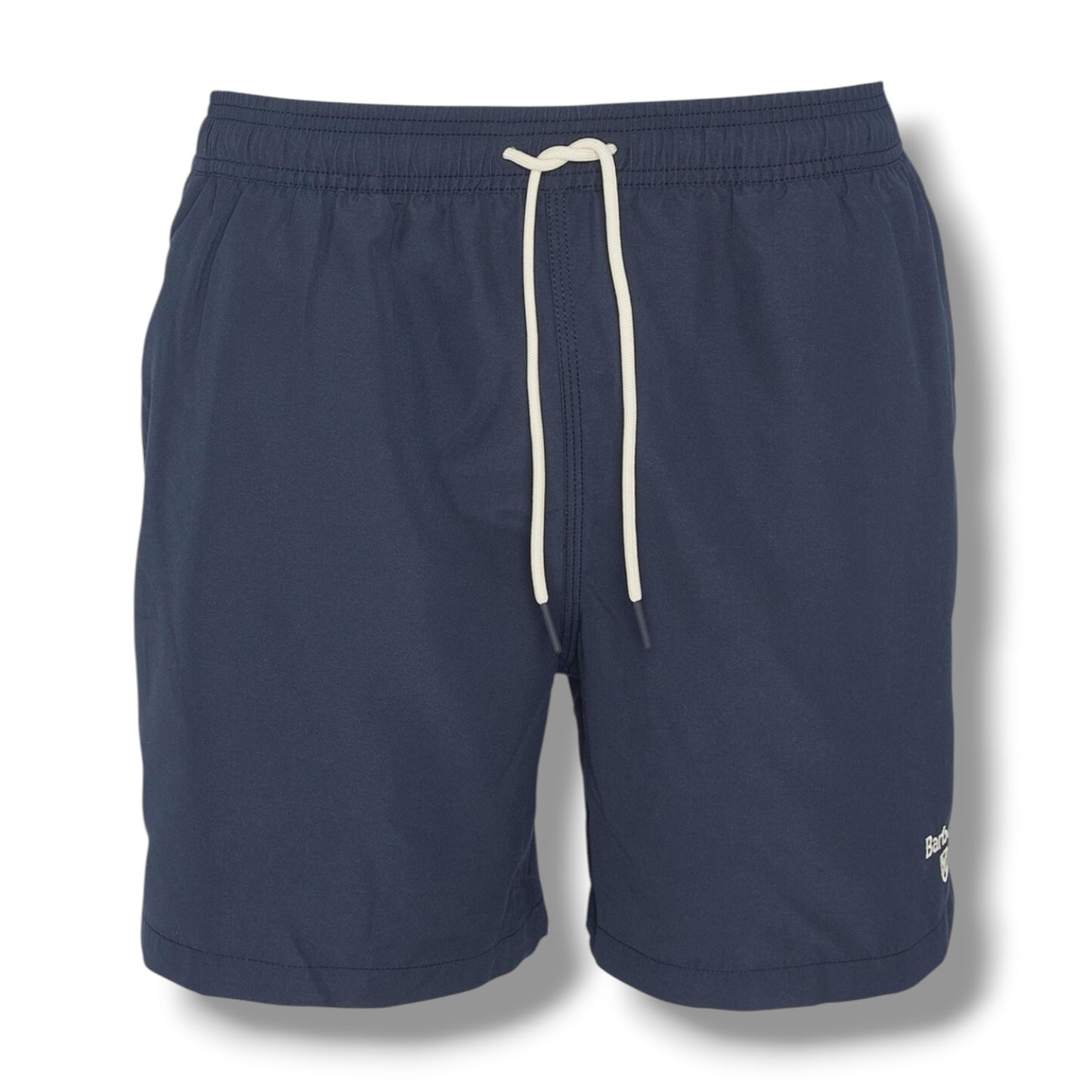 BARBOUR SMALL LOGO T-SHIRT &  SWIM SHORTS PINK & NAVY BLUE
