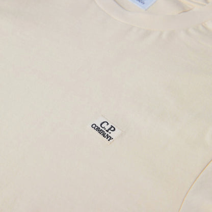 CP COMPANY SMALL LOGO T-SHIRT BEIGE