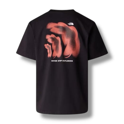 THE NORTH FACE TNF GRAPH T-SHIRT & SHORTS SET BLACK