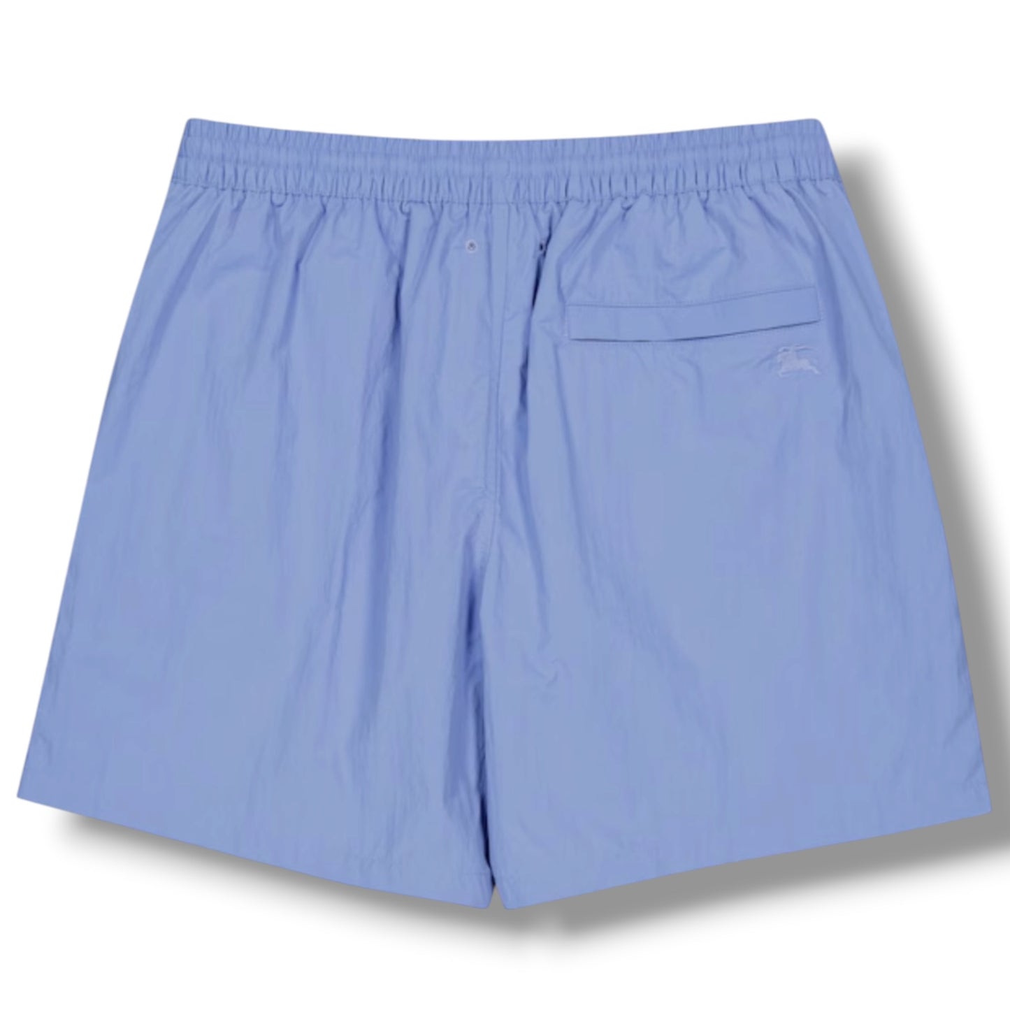 BURBERRY SIDE CHECK TRIM SWIM SHORTS LIGHT BLUE