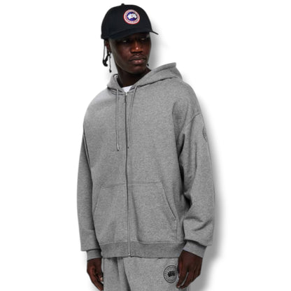 CANADA GOOSE ROVE FULL ZIP HOODED TRACKSUIT GREY
