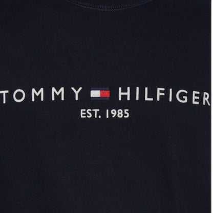TOMMY HILFIGER LOGO SWEATSHIRT NAVY BLUE
