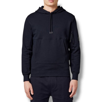 CP COMPANY LENS ARM OTTH HOODIE NAVY BLUE