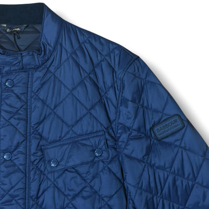 BARBOUR QUILTED JACKET NAVY BLUE