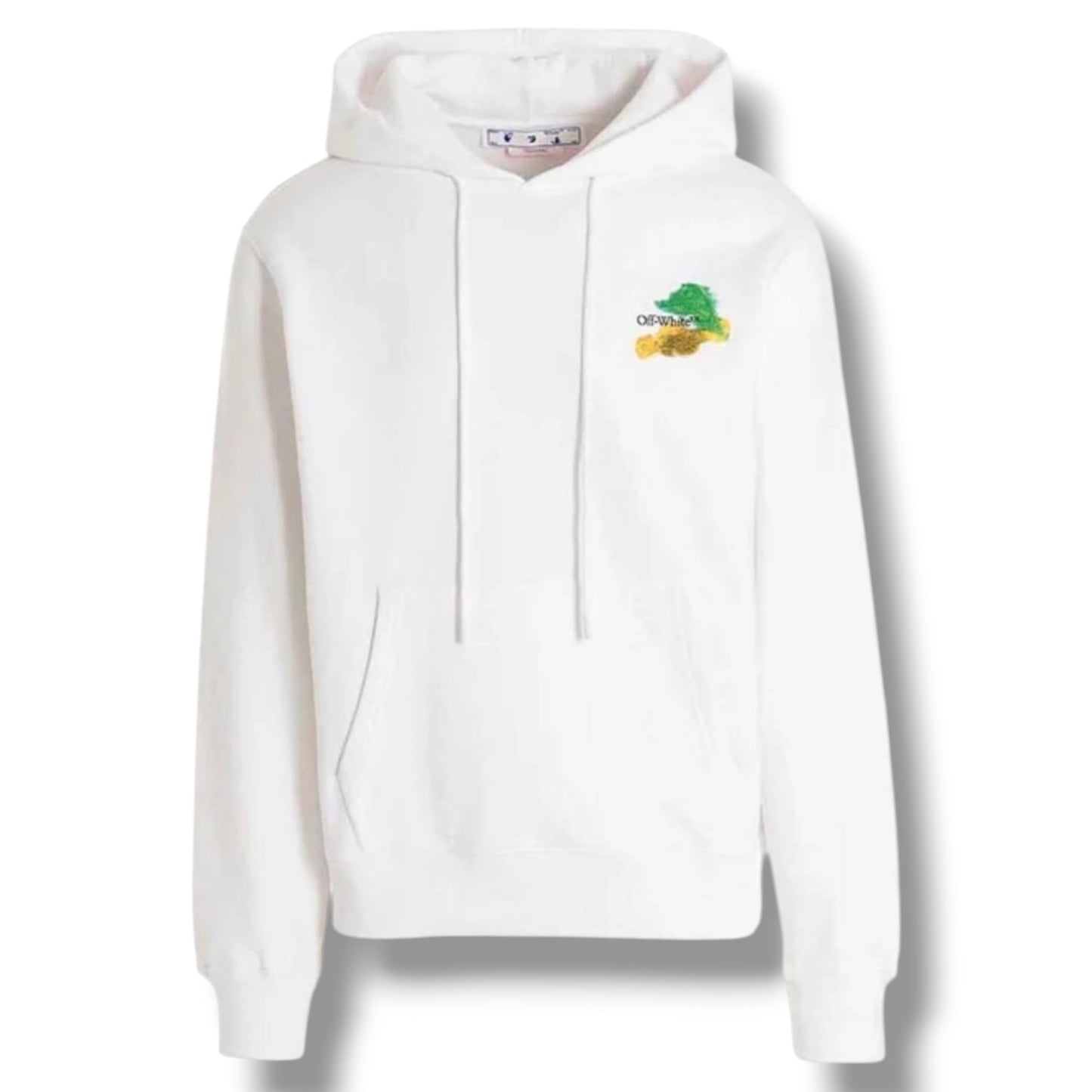 OFF WHITE PAINT ARROWS OTTH HOODIE WHITE