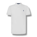 RALPH LAUREN CUSTOM FIT POLO SHIRT WHITE