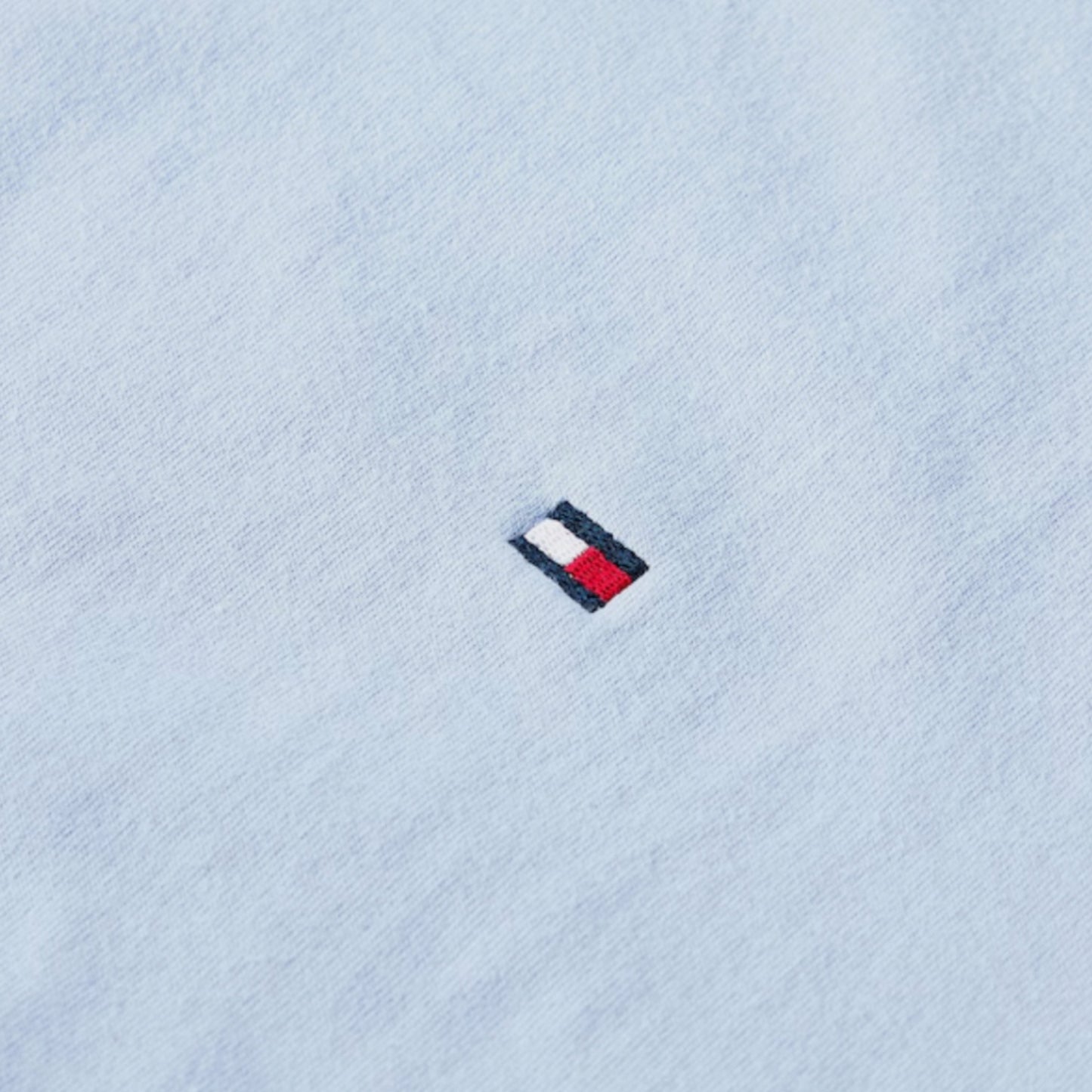 TOMMY HILFIGER SMALL LOGO T-SHIRT & SWIM SHORTS SET BREEZY BLUE & BLUE