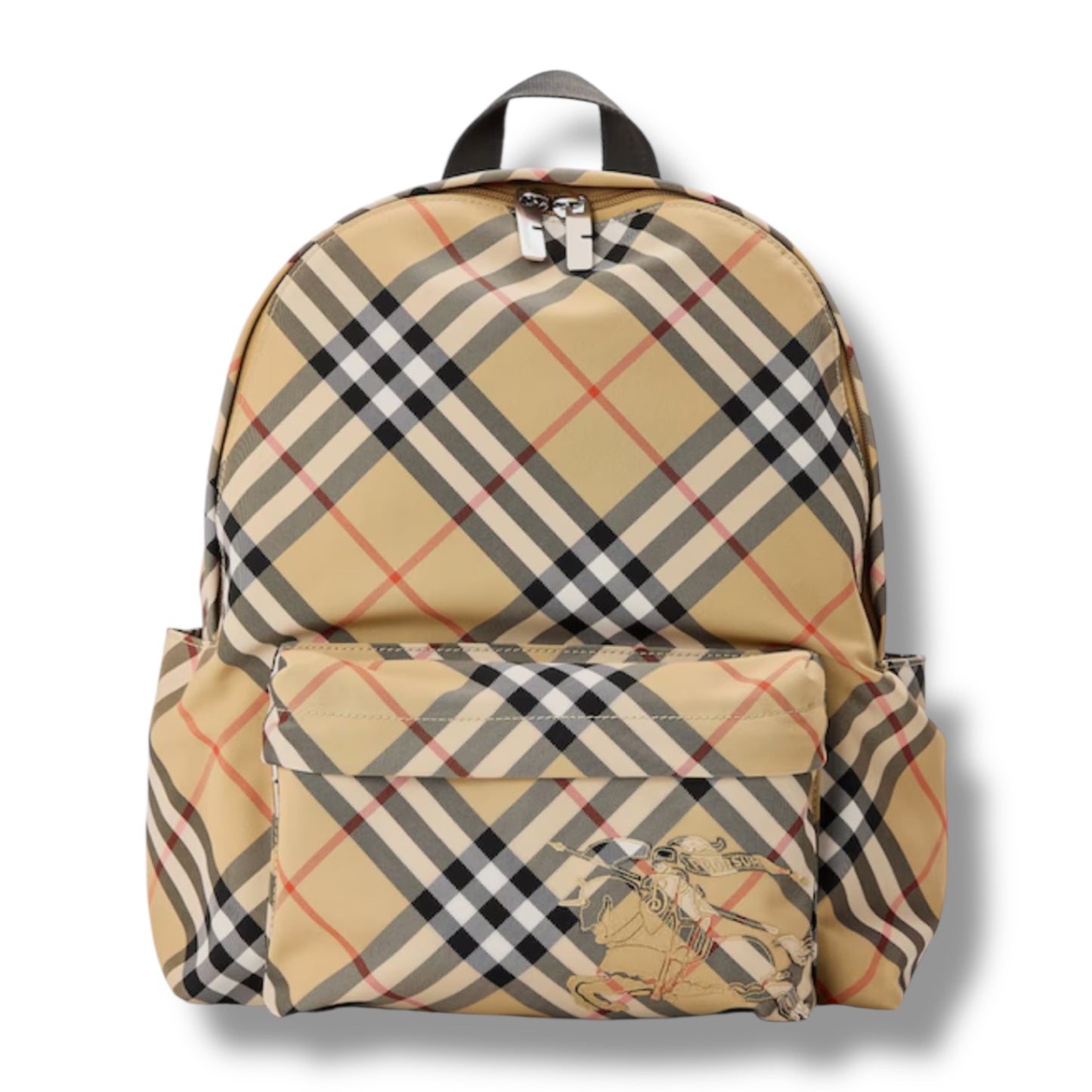 BURBERRY BURB CHECK BACKPACK BEIGE