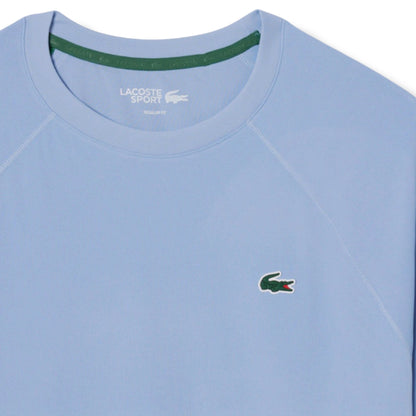 LACOSTE TECH GYM SET T-SHIRT & SHORTS SKY BLUE & BLACK