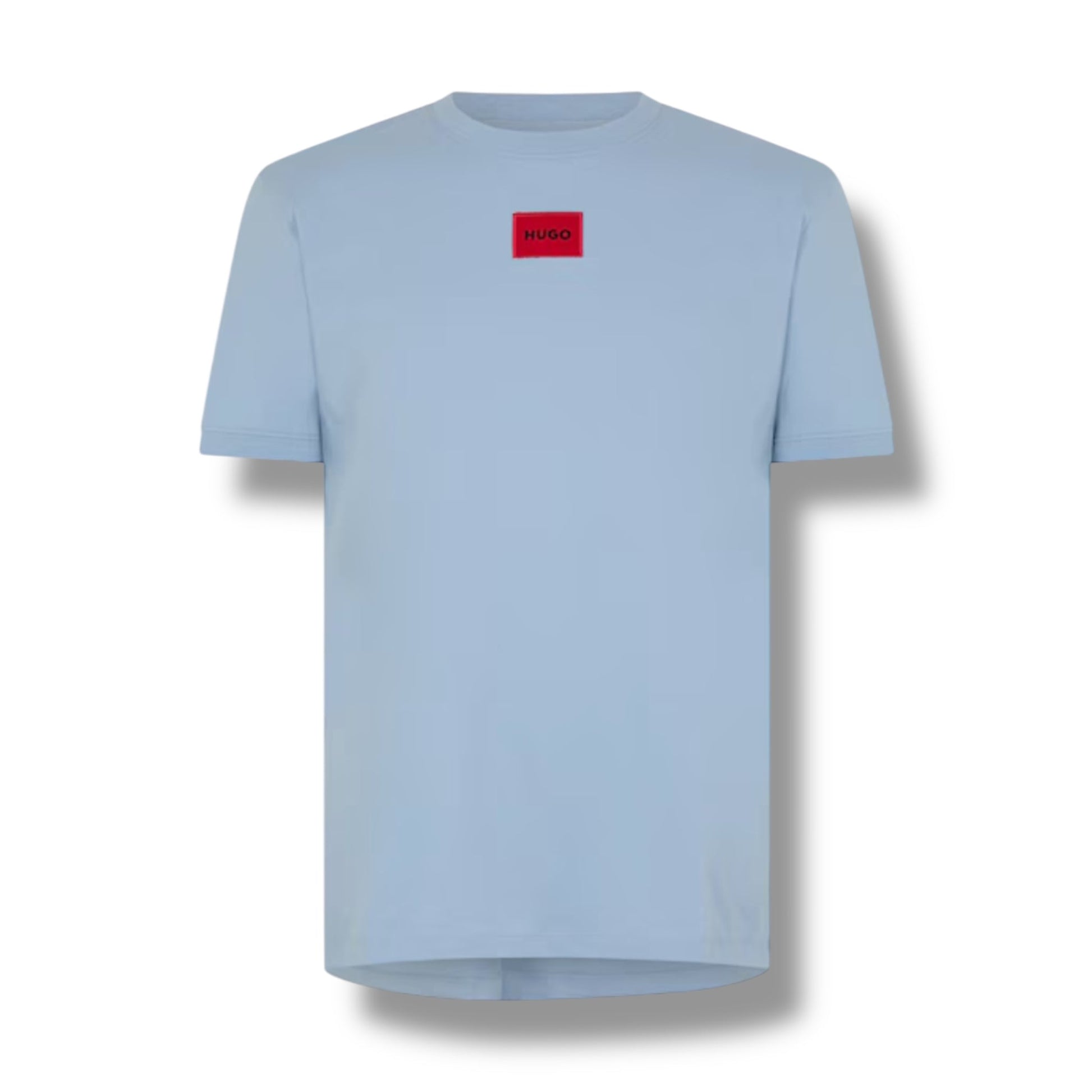 HUGO BOSS HUGO RED PATCH HOODIE - T-SHIRT & JERSEY SHORTS TRIPLE SET SKY BLUE